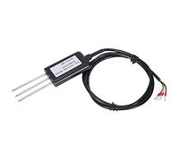 2 - In - 1 capteur d'humidité et de température du sol | 0-5V Sortie pour une agriculture/serre/hydroponie précise | IP68 - Sonde ABS évaluée | Précision ± 0,5 ℃ | Acier inoxydable 316