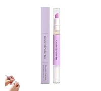 2 in 1 Ceramic Cuticle Pen, Ceramic Cuticle Oil Pusher Pen for Nails, Nail Care Tool for Moisturizing, Portable (1Pcs)