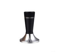 2-in-1 Coffee Needle Dispenser Press 58mm Stainless Steel(58.3mm Black) | Combines needle distributor and tamper press, ensures even extraction, reduces channeling, 58mm fit