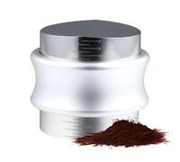 2 - IN - 1 Distributeur de café et sabotage | Outil de café réglable de 53,3 mm / 51 mm | Niveleur en acier inoxydable de qualité alimentaire avec poignée ergonomique (51mm)