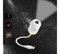 2-in-1 Galaxyy Projector Night Light,360° Adjustable USB Starry Sky Night Light projector for Car,Planetarium,Galaxyy LED Light,for Bedroom,Living Room,Romantic Astronomical Projectors (3pc slides)