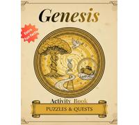 2 in 1 Genesis Activity Book: Crossword and Word search puzzles with easy to read prints about Genesis, Bible, Abraham and more 8 by 11.5 inches | 93 ... for bible lessons, quiz, vacations, gifts.