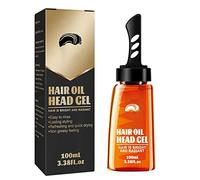 2 In 1 Hair Wax Gel With Comb Long Lasting Men'S HairStyling Gel Tool Hair Wax 100ML,Lightweight Hair Styling Gel (1Pcs)