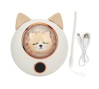 2 in 1 Hand Warmers 3600mAh USB Charging Cute Handwarmer Power Bank for Cold Days Portable Adjustable Temperature Control (Cat)