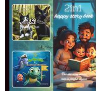 2-in-1 Happy Story Book: Two charming stories told in playful rhymes | Double the Adventure! | Book for 5+ years kids | 8.5x8.5in | 80 colored pages |