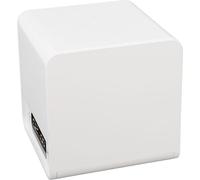 2 in 1 LED Cube Veilleuse avec Horloge 3 Températures de Couleur Dimmable Rechargeable Veilleuse Digitale Horloge