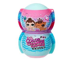 2-in-1 LOL Surprise Me & My Lil Sis + Animal Lil Lot de poupées avec Changement de Couleur - Assortiment - 2 poupées avec 10 Surprises Dont des Tenues, Accessoires & Changement de Couleur - 4 Ans +