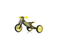 Milly Mally Draisienne Jake – Vélo en bois à deux ou trois roues – Army