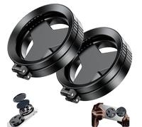 2-in-1 Magnetic Cpl & Star Filter Lens, Universal Magnetic Cellphone Lens Foldable and Extendable Design, Polarizer Filters Ring Glare Reduction, Improve Shooting Effects (2 Pcs*Black)