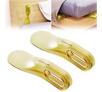 2 in 1 Mattress Lifter & Bed Sheet Tucker Tool, 2-Pack 2 in 1 Bed Maker Tool, Ergonomic Mattress Lifting Wedge, Effortless Sheet Tucking, Bed Making Helper for Seniors Hotels & Home (Yellow*2)