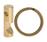 2 in 1 Metal Bottle Opener Keychain Portable Bar Tool Keys Holder