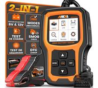 2 in 1 OBD2 Valise Diagnostic Auto et Testeur de Batterie de Voiture Ancel