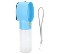 2 in 1 Pet Food Feeder & Water Bottle | Leak - Proof Design for Dogs/Cats/Travel | Portable Grain & Water Cup with 500ML Capacity | BPA - Safe PC Material (FRELEANdXKnH4A-12)