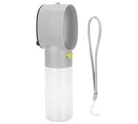 2 in 1 Pet Food & Water Cup | Portable Travel Feeder for Dogs/Cats | Leakproof Design with U - Shaped Food Tray | 500ML Water + 150ML Food Capacity | Safe PC Material (REXVTNSPf8rC-11)