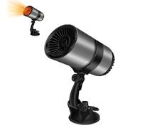 2 In 1 Portable Car Heater and Fan, 2026 New Car Plug in Space Heater, Upgrade 12V Fast Heating Cars Defroster Windshield Heaters All - Weather Use (1pCS)