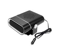 2-in-1 Portable Car Heater With 360° Rotation, Windshield Heater, 12V/24V Vehicle Defroster & Fan, Heating/Cooling Switchable, For All Cars (Black,24V)