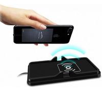 2 In 1 Qi Wireless Car Charger Mat Phone Holder Non-Slip Silicon Cushion Fast Charging For Iphone X,Iphone 8,Iphone 8 Plus,Samsung Galaxy S9/S8/S7e