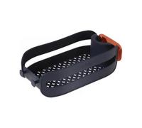 2 in 1 Sink Organizer, Home Sink Sponge Holder Over Faucet, Kitchen Sink Basket Organizer, Plastic Detachable Hanging Faucet Drainer for Bathroom Soap