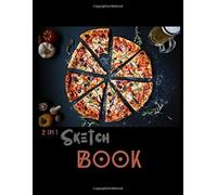 2 In 1 Sketch Book: Black Cover For Grown-Ups, 2 Sketch Books Into 1, Black Pages Available, Extra Large Pages, Premium Quality Papers