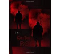 2 In 1 Sketch Book: Black & White Papers, 150+ Pages Each, Extra Large 8.5" X 11" (Modern Art Cover Vol.29)