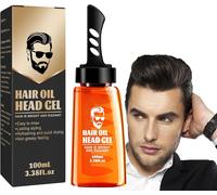 2 In 1 Styling Gel For Men With Comb-Long Lasting,Quick Build-100ml