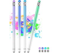 2 in 1 Stylus Pen for Touch Screens, High Sensitivity & Accuracy with 8 Extra Tips, Compatible with All Touch Screen Devices