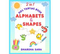 2 in 1 Tracing Book For Kids: A Fun Preschool Workbook for Early Learning and Handwriting Practice