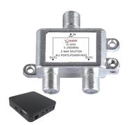 2 In 1 TV Signal Satellite Sat Coaxial Diplexer Combiner Splitter 2 Way