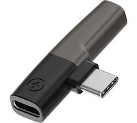 2 In 1 Usb C To 3.5mm Jack Adapter For Headphone And Charge,Usb C Jack Adapter,Compatible With Iphone 16/15/14/Galaxy S25/S24/S23/Huawei/Xiaomi,Portable,Grey