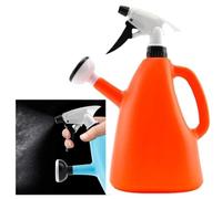 2 in 1 Watering Can with Sprayer, Dual-Purpose Sprinkler Watering Can, Multifunctional Garden Sprayer, 1L Plastic Watering Can Indoor Garden Plants Pressure Spray Water Kettle for Flowers, Succulents