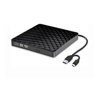 2 In1 USB3.0 Type C Slim External Optical Drives DVD RW CD Writer Drive Burner Reader Player for Lap