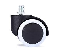 2 Inch 50kg Universal Mute Office Chair Wheel Caster Swivel Castor Replacement Wheels Roller Screw/Click-in Casters