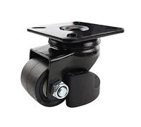 2 Inch Level Adjustment Feet Heavy Foot Master Casters Wheel Low Center of Gravity Support Frame High Load Casters 1Pcs Casters