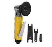 2 inch Pneumatic Angle Grinder | 15000 RPM Alloy Steel Pneumatic Grinder Machine | Mini Grinder for Deburring/Polishing/Chamfering | Low Vibration Design with 2 Wrenches