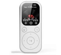 2 Inch Portable MP3 Player Type-C Bluetooth 5.4 Compatible Touch Keys Music Stereo with HiFi Speaker FM Radio Recording