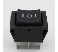 2 interrupteurs à bascule momentanés, 6 broches plates, double face, retour au centre par ressort après relâchement.