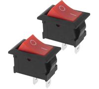 2 interrupteurs d'arrêt pour coupe-bordures, 2 broches, marche/arrêt, compatibles avec les tondeuses Stihl FS38, FS45, FS46 et FS55