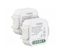 Luminea Home Control 2 interrupteurs & variateurs connectés à commandes vocales