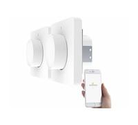 Luminea Home Control 2 interrupteurs variateurs connectés LHC-201.dimm