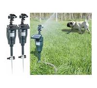 Royal Gardineer 2 jets d'eau contre les animaux nuisibles solaire