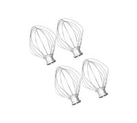 2 jeux d'accessoires for mélangeur à fil en acier inoxydable, mélangeur de farine et de lait for œufs et gâteaux, compatible avec Kitchenaid K45WW