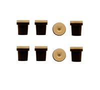 2 jeux de 4 buses ceramique noires pour pistolet sableuse 38-76L 3,5mm