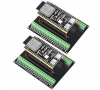 2 jeux de cartes de développement ESP32 S3 N16R8 DevKitC-1 avec carte | Heemol ESP32-S3 WiFi Module Bluetooth 5.0 Carte d'extension 44 broches pour Arduino, connexion USB C, une antenne externe