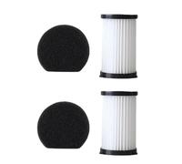 2 jeux de filtres, compatibles for Bomann, BS1948cb, compatibles for ARIETE, balai électrique Handy Force 2761 2759 RBT pièces d'aspirateur domestique