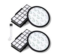 2 jeux de filtres RO6921,filtres de rechange pour Rowenta X-Trem Power Cyclonic/Silence Force Cyclonic Vacuumer RO6921EA RO6941EA RO6951EA RO6963EA RO6971EA RO7230EA RO7260EA, Spare Parts ZR006001