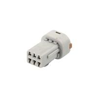 2 Jeux De Prises Électriques Compatible with The Câblage Automobile, 6 Broches, Faisceau De Câbles Étanche, Connecteur Mâle Femelle, Prise MG614130-4 MG644483-4(Female)