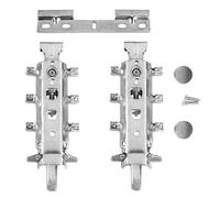 2 jeux de support d'armoire avec rail de suspension Poids supporté/paire 100 kg Support d'armoire de SOTECH Support mural