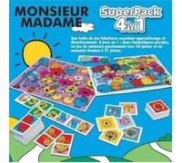 2 jeux éducatifs basiques et 2 puzzles - EDUCA - Educa® Superpack Monsieur Madame