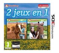 2 jeux en 1 Mon cheval Western 3D + Mon Haras 3D 3DS G