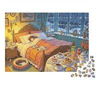 2 Jigsaw Puzzles 1000 Pièces Matériau Recyclable 1 Senior Puzzles Impossible Hard Difficult Challenging Jeu Éducatif for Men 38x26cm/1000pcs